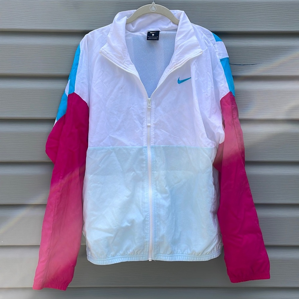 Nike Colorblock Full-Zip Windbreaker Jacket